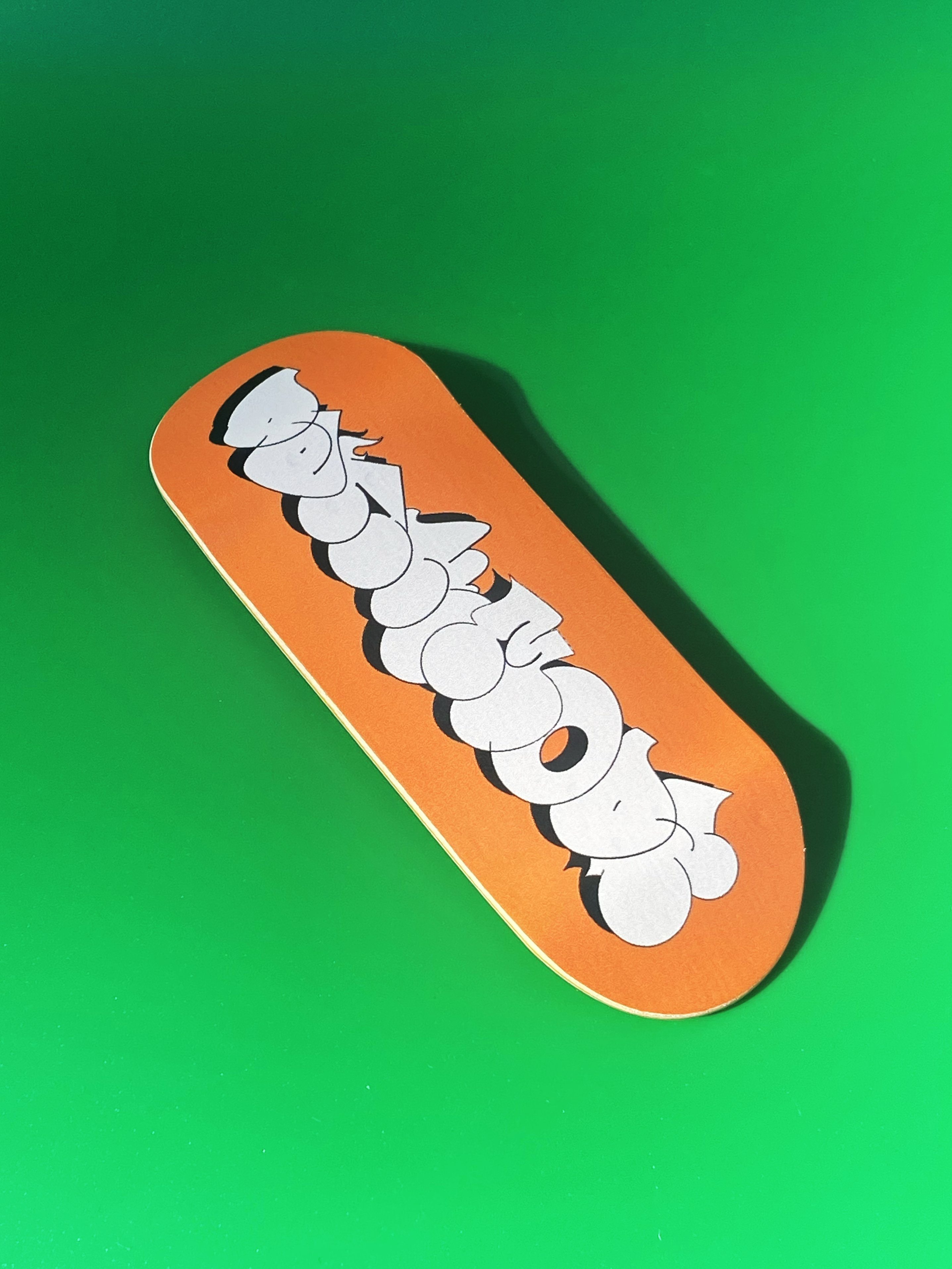 Dankmode x Amuse126 Orange - Devise Deck – Devise Fingerboards