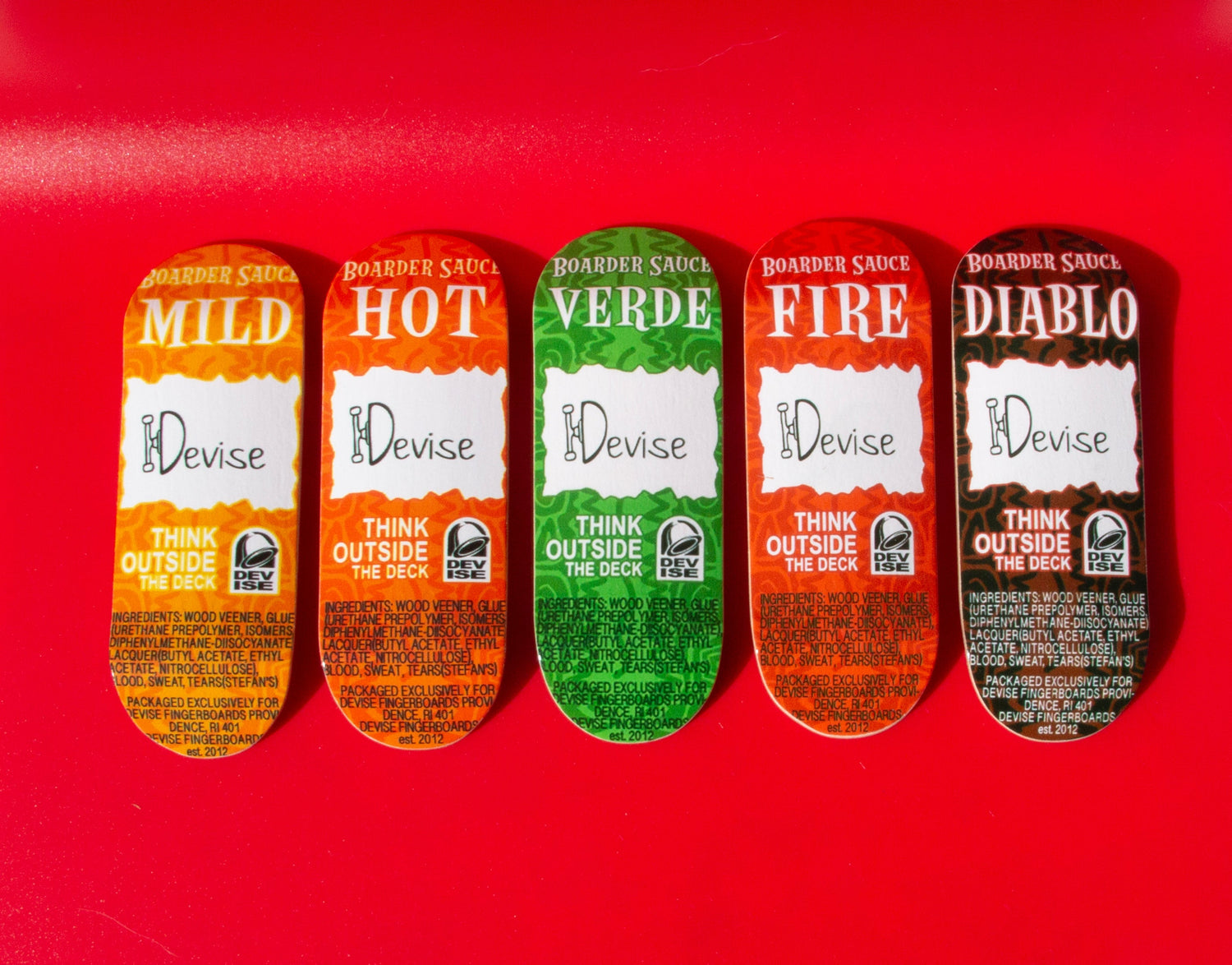 Hot Sauce Decks - Limited Edition