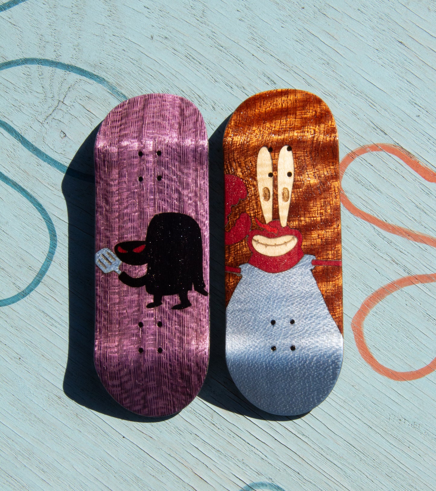 TP Decks Collaboration Split Ply - Hash Slinging Slasher - Mr. Krabs - Standard Shape