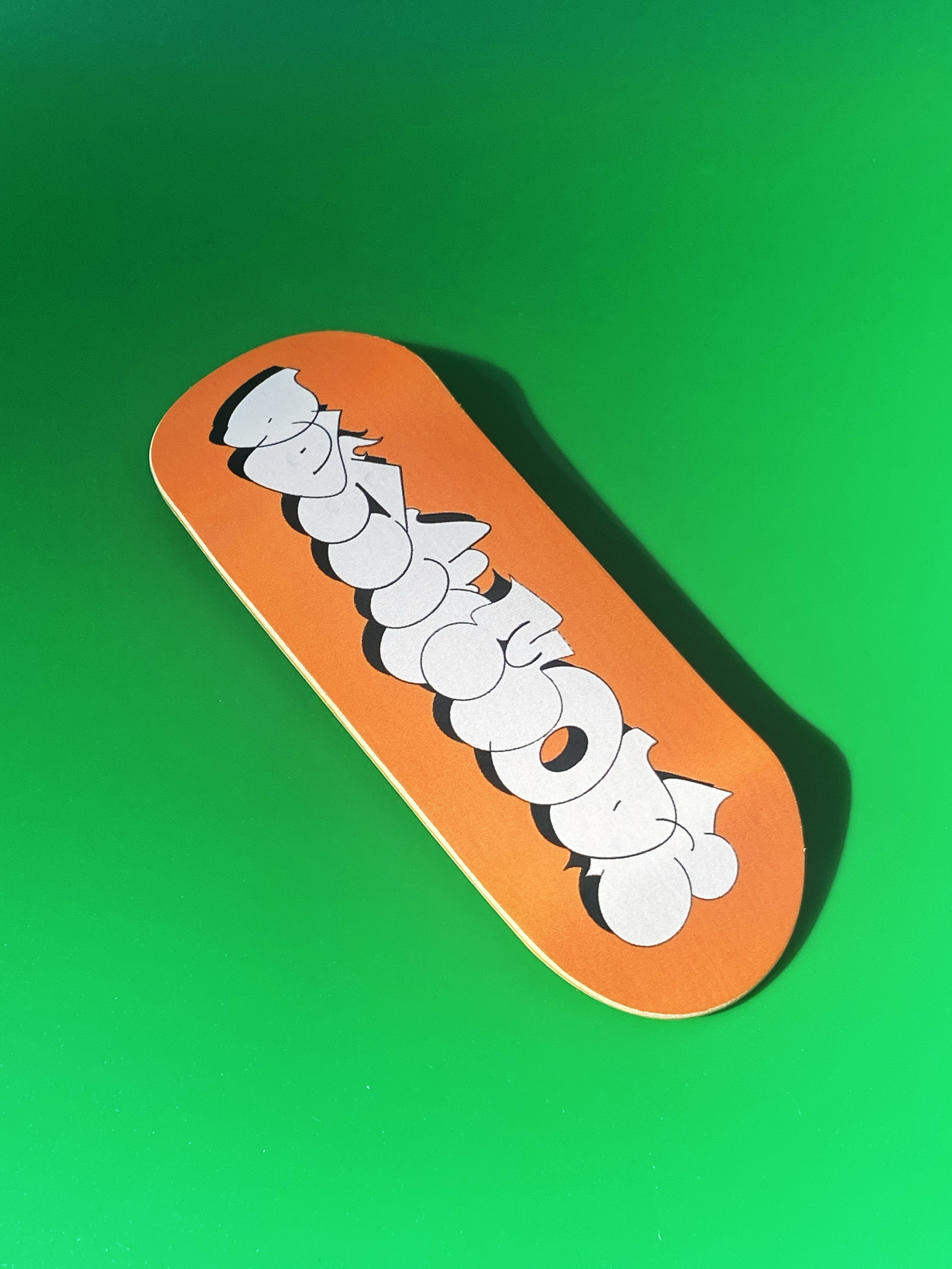 Dankmode x Amuse126 Orange - Devise Deck – Devise Fingerboards
