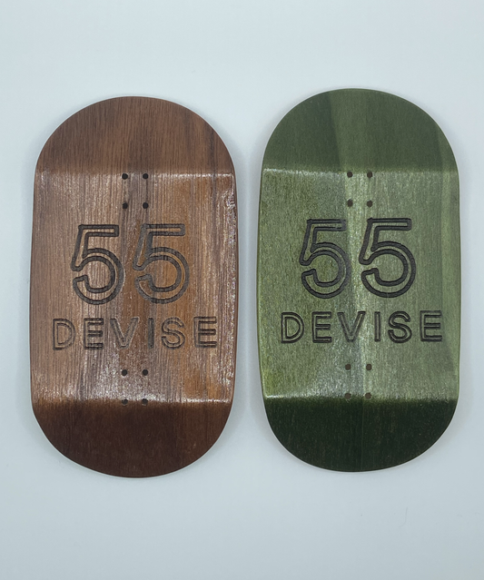 Devise 55mm Engraved Deck - Egg Shape