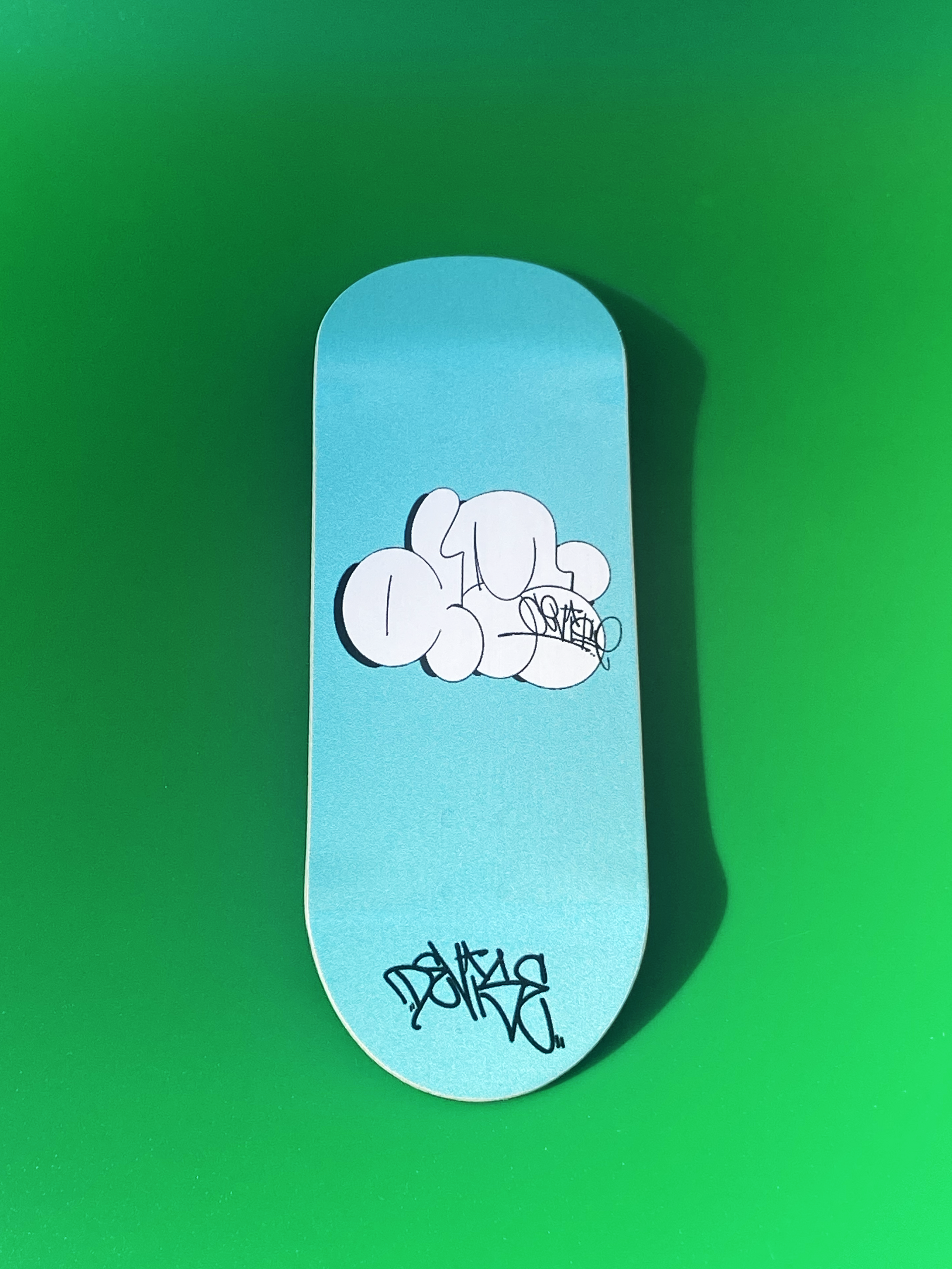 【稀少品】DEVISE WORKS DEVISE DECK Dankmode - Amuse126 Throwie aqua - Devise Deck – Devise Fingerboards