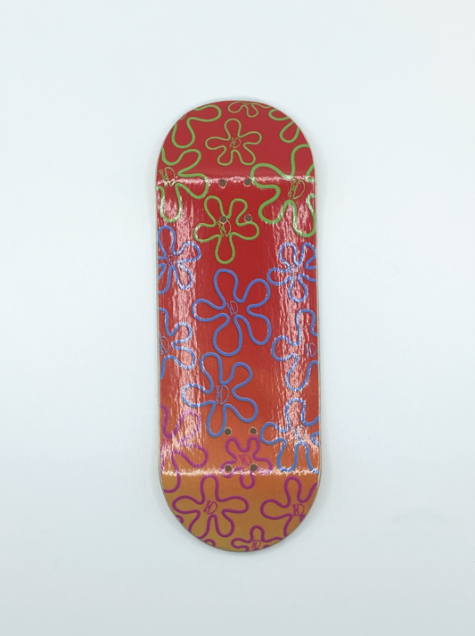 Patty's Sunset Flowers - Devise Fingerboard Deck