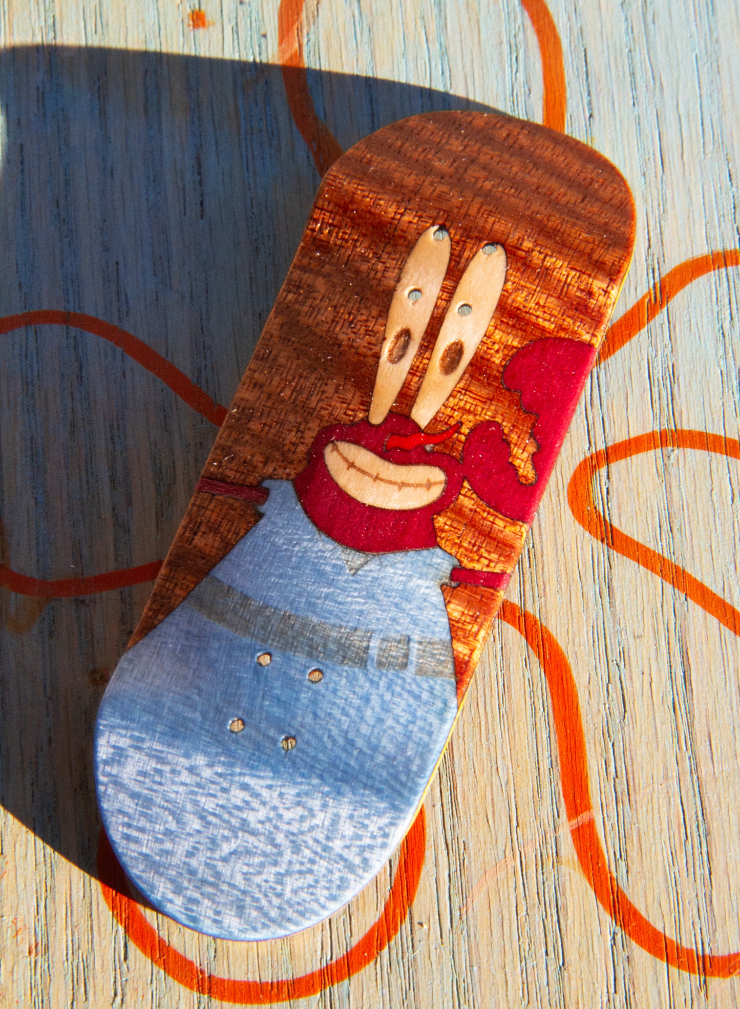 TP Decks Collaboration Split Ply - Crayon Cruiser - 1 of 1 - Mr. Krabs - 34mm Regular