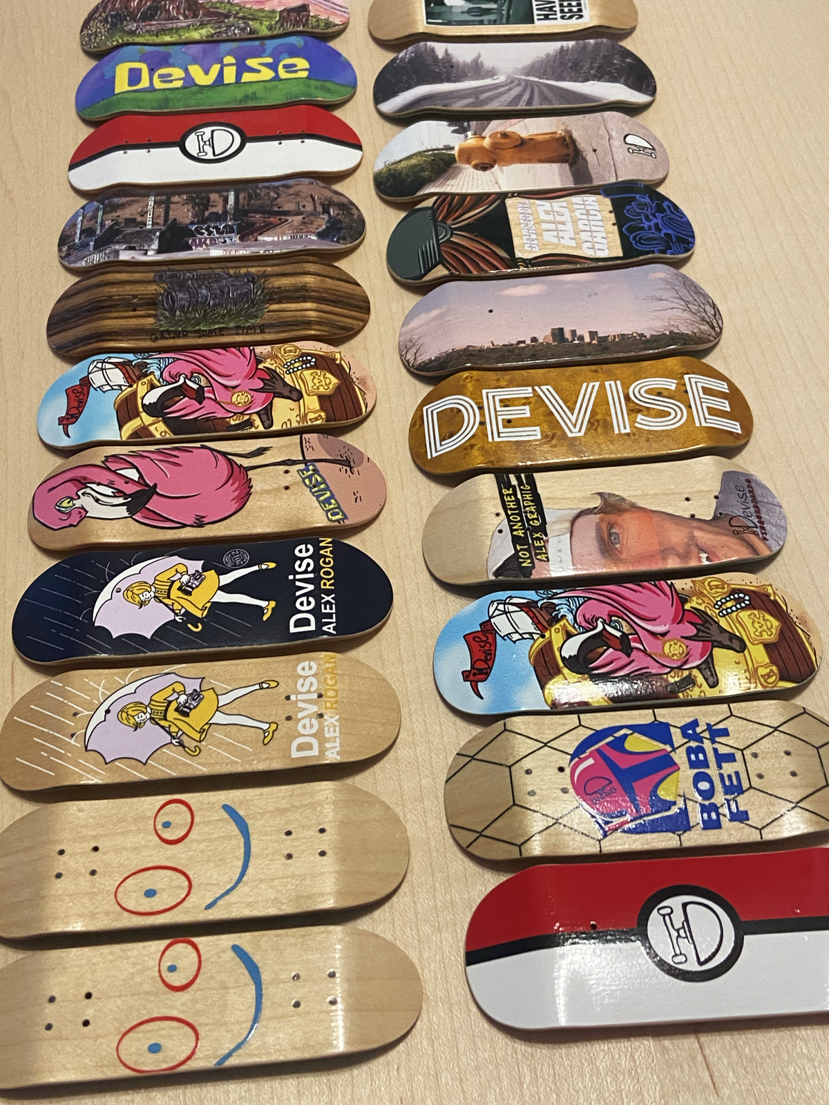 Surprise Devise! - Devise Fingerboard Deck