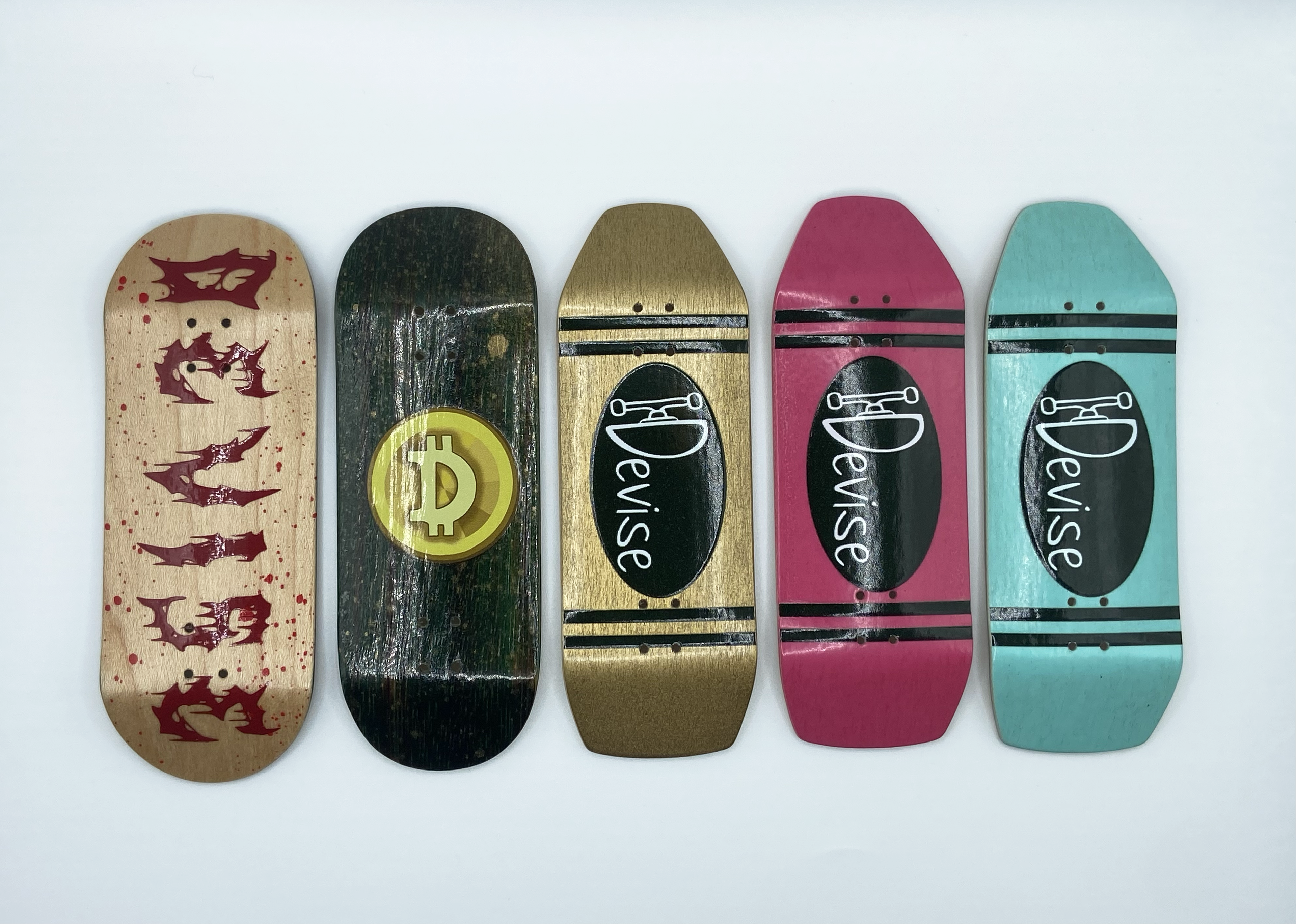 DEVISE DECK ウォールナット Devise Deck - Two Tone Exotic – Devise Fingerboards
